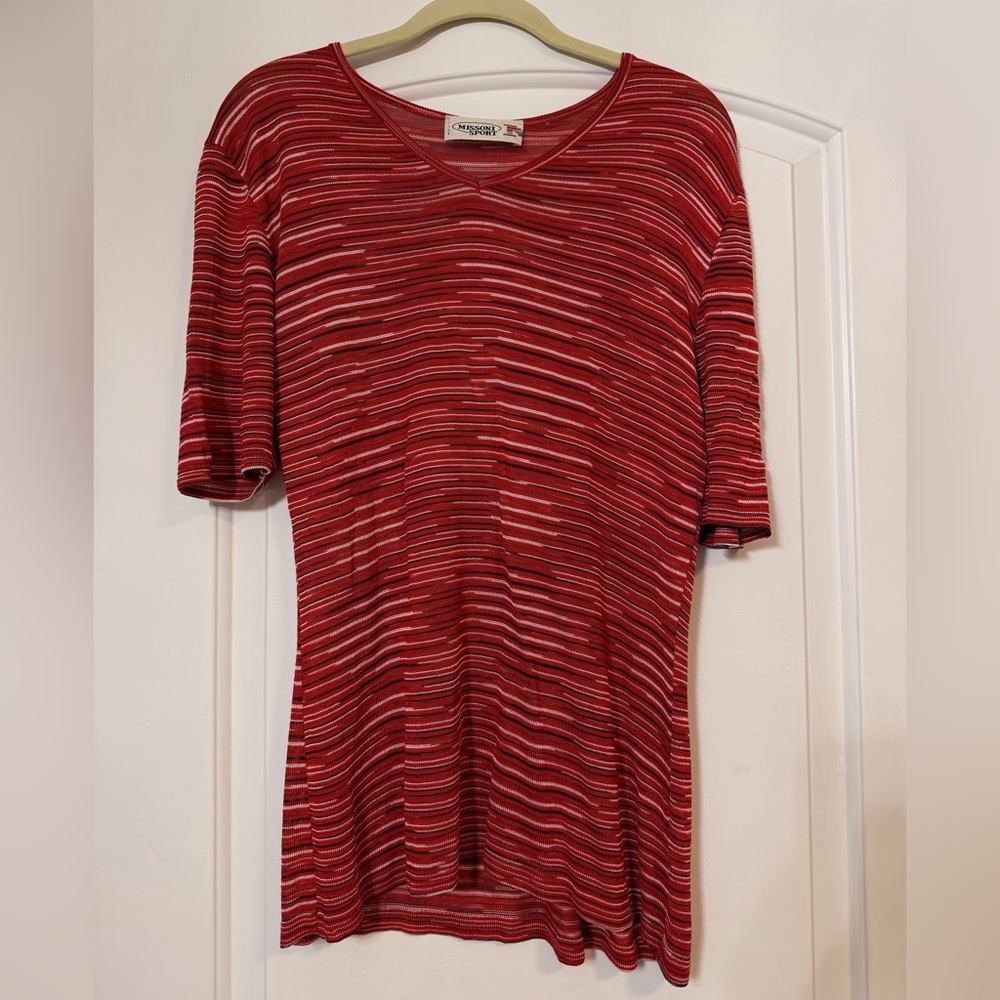 Missoni Sport Red Top